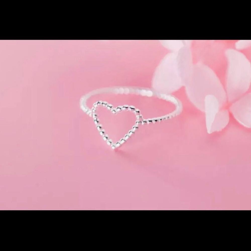 Sterling Silver Heart Ring